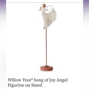 Willow Tree Song of Joy Angel Figurine on Stand - New in Box